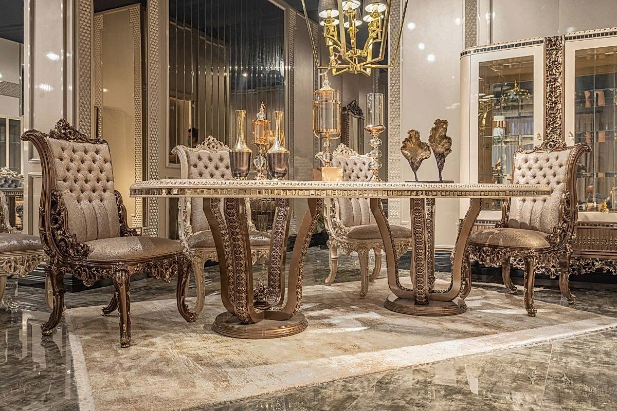 Lucca Klasik Yemek Odası Takımı - Second Image