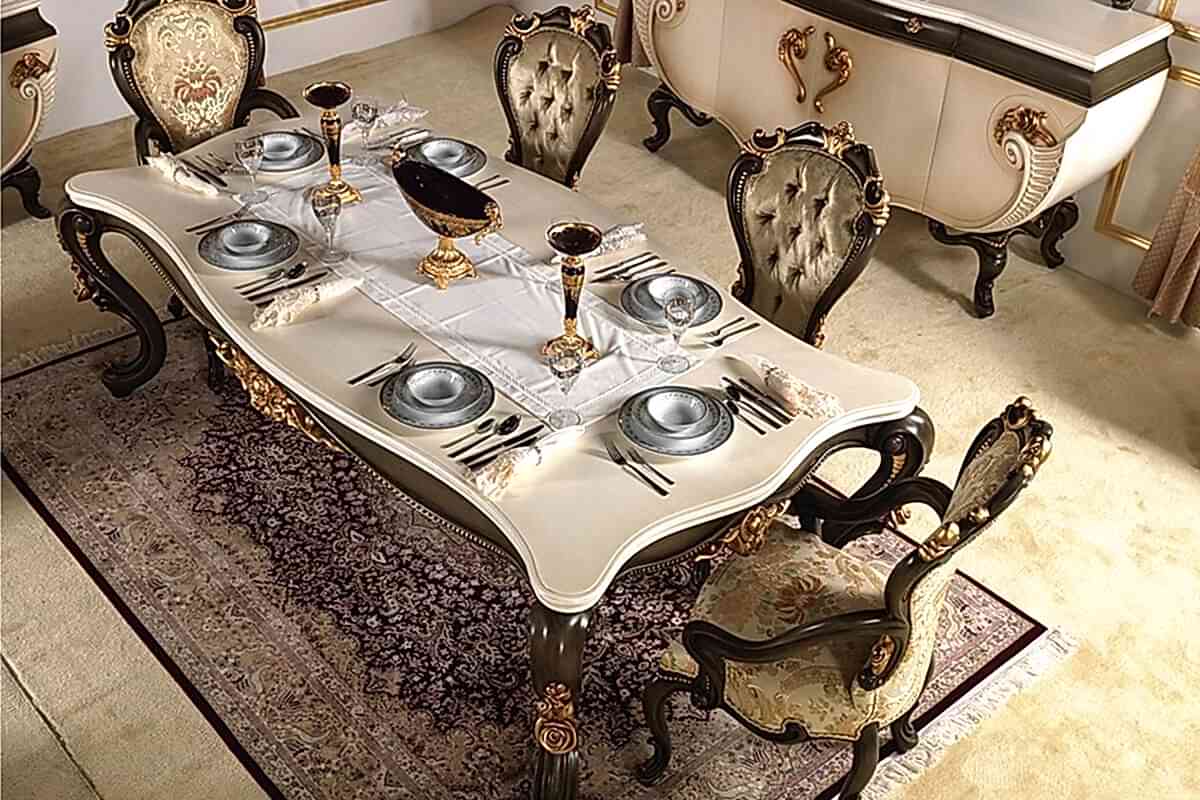 Antik Klasik Yemek Odası Takımı - Second Image