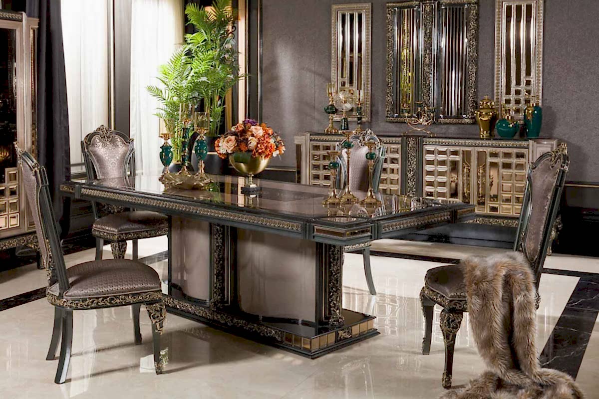 Vouge Klasik Yemek Odası Takımı - Second Image